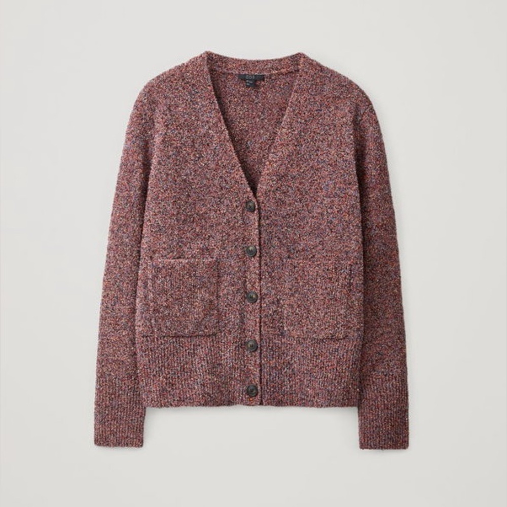 COS Multi Tone Stitch Cardigan Size S